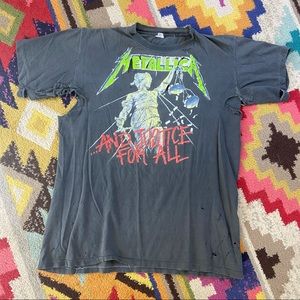 Metallica Tee Authentic Vintage 1988